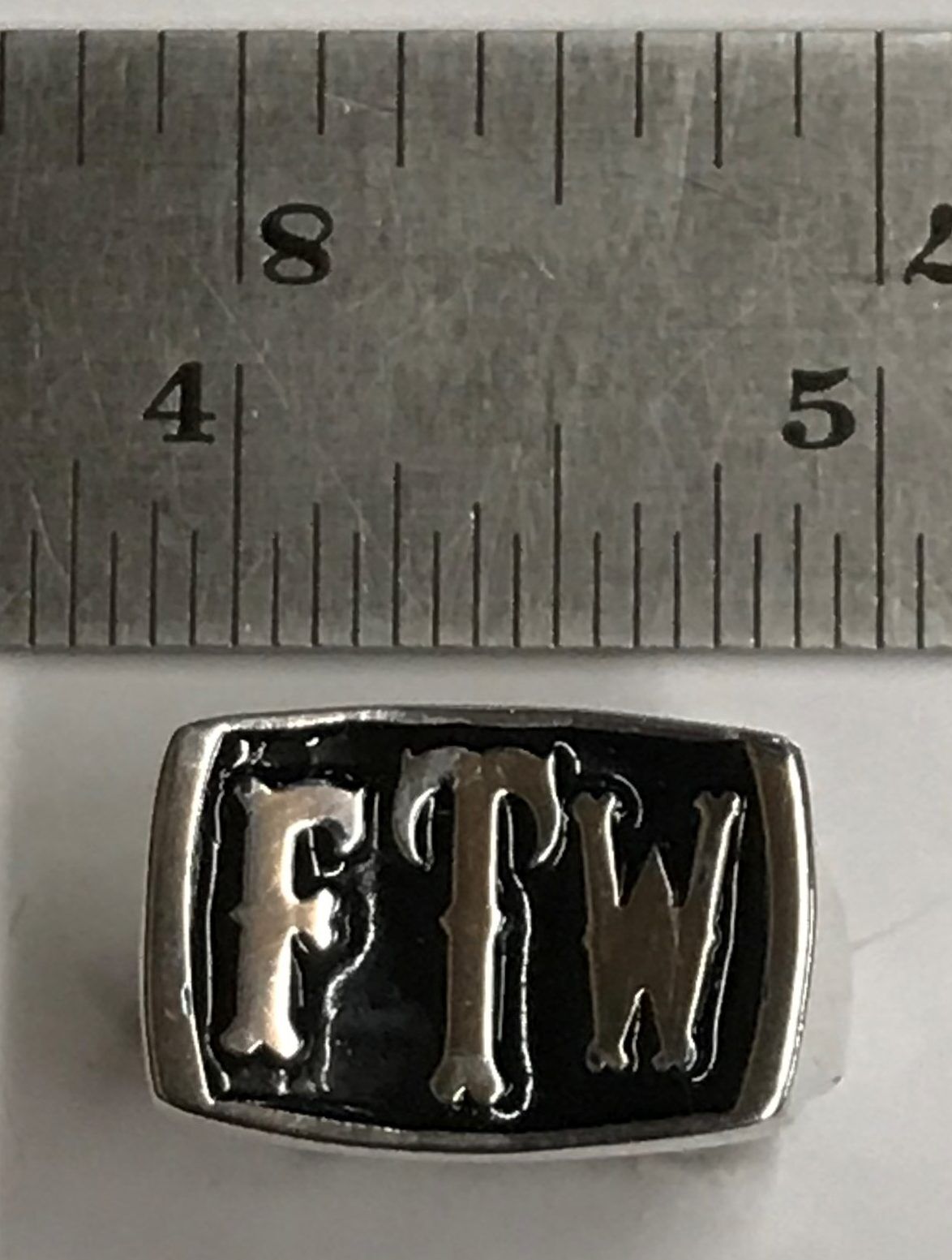 00s neighborhood ftw silver ring #13 メンズ